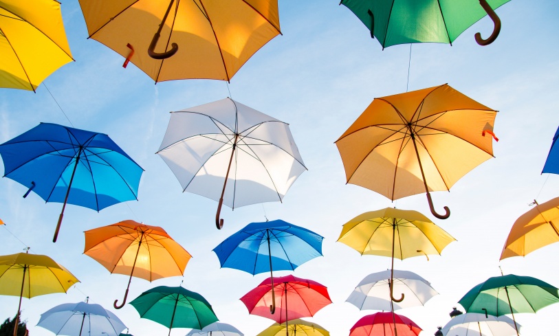 Sombrinha com proteção solar é na Vendo Guarda-chuva!