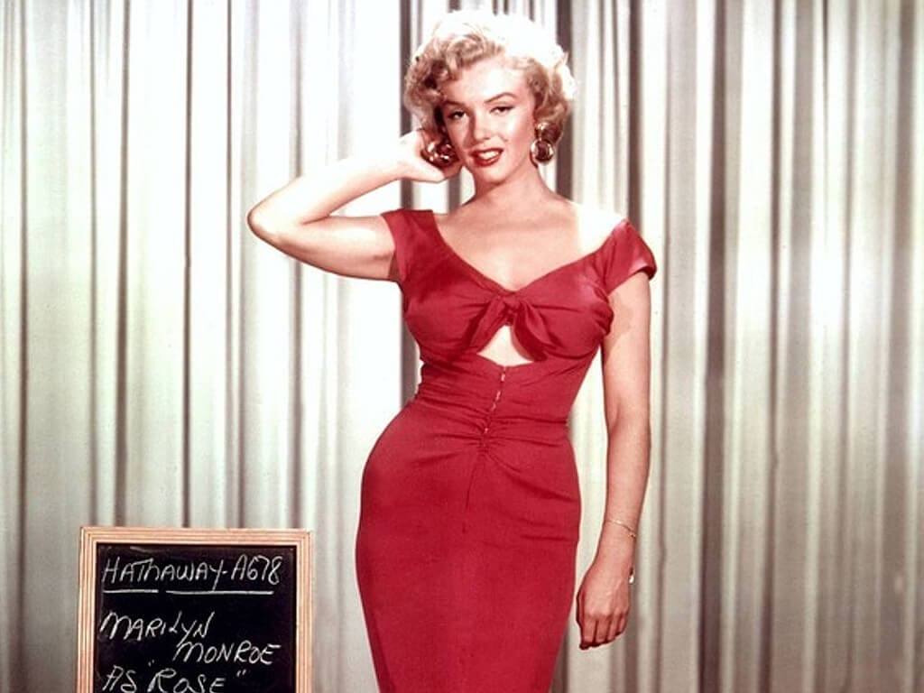 Marilyn Monroe Corpo ampulheta